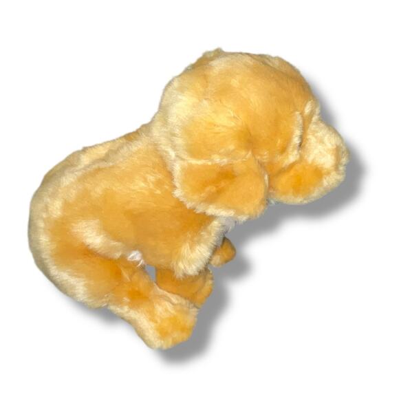 Living Nature 9" Plush Dog Golden Retriever Stuffed Animal Nursery Shower Gift - Picture 5 of 11